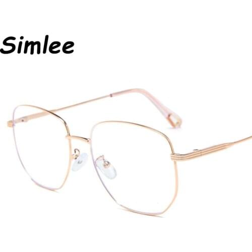 Anti Blue Light Glasses Spectacles Frames Myopia Nerd Computer Glasses Transparent Big Square Glasses Frame Women Men Glasses