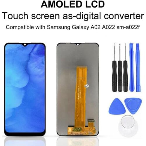 Original For Samsung Galaxy A02 A022 SM-A022F lcd Display Screen Replacement For Samsung A02 LCD Digitizer Assembly Touch Screen
