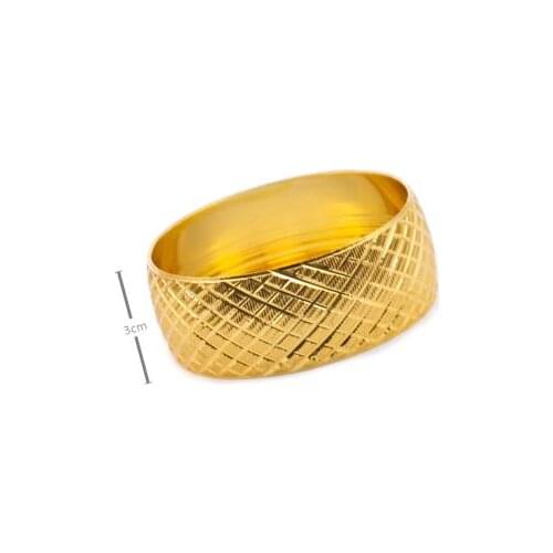 3 cm Gold Plated Bracelet