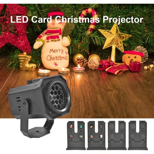 Christmas LED Outdoor Moving Snowflake Laser Light Projector Party Decor Holiday Vacations New Year Disco Birthday Night Lamp