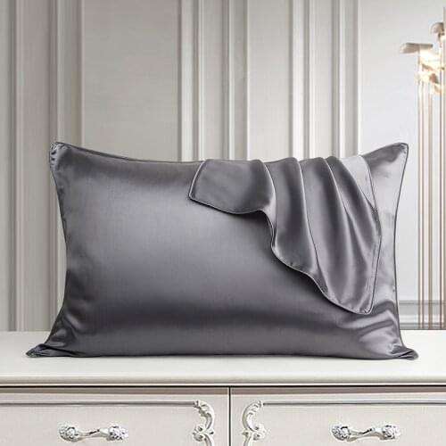 Mulberry silk pillow case 100% pure silk pillowcase real silk pillowcase natural silk pillowcase
