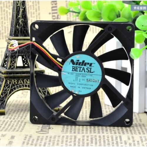 KDE2408PTV1 8CM 8025 24V 1.7W 80 * 80 * 25mm Inverter Super quiet fan