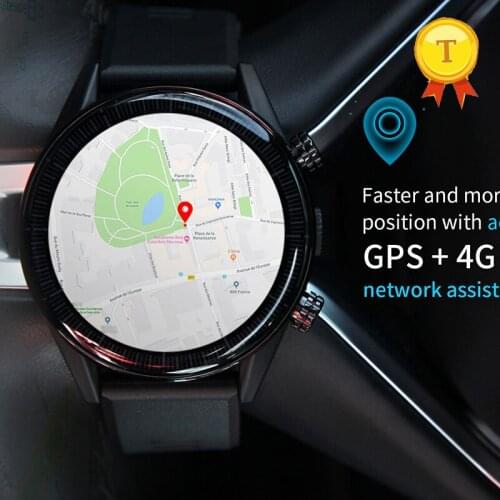 Smart watch Accurate GPS positioning for multi-sport modes 4G wristwatch for men women support to download apps smartwatch