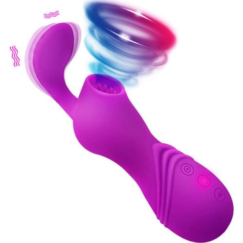 Clitoris Sucker Vibrator Double Powerful Stimulation Suction Vibration USB Recharge Nipple Vagina Clitoral Sex Shop Sex Machine