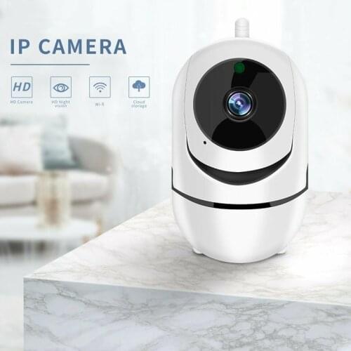 WiFi IP Smart Camera with Pan Tilt Zoom 1080P HD Auto Tracking Home Office Baby Care Surveillance Camera Remote Control By Phone