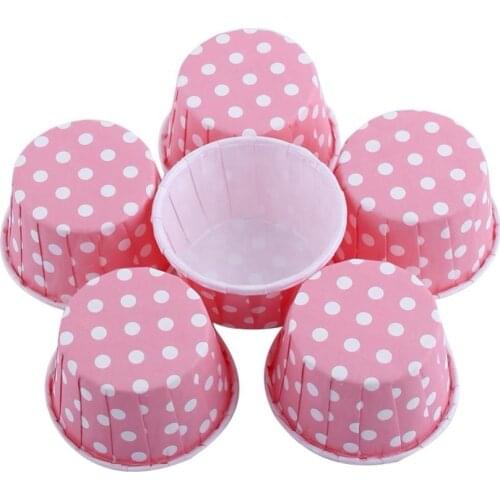 100 Pcs Baking Muffin Cupcake Cases Cupcake Paper Grease-proof Paper Cup Cake Liners Cake Mold Decorating Kitchen Baking Tools