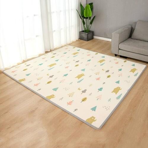 200cm*180cm Kids Rug XPE Baby Play Mat for Children Soft Floor Kids Carpet Living Room Puzzle Developing Crawling Pad Toys