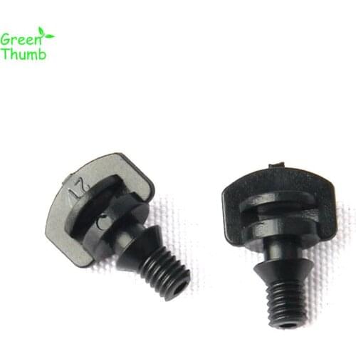 60 pcs 360 Degree Black Thread Atomization Refraction Micro Nozzle , Simple And Easy Fruit Trees Atomization Nozzle