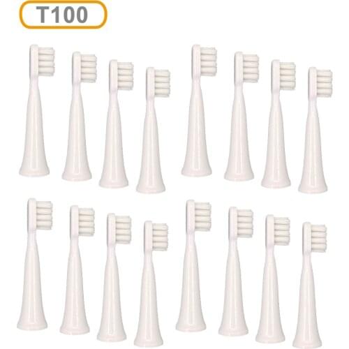 8Pcs For Xiaomi Mijia T100 Replacement Heads Mi Smart Electric Toothbrush Heads Cleaning Whitening Healthy