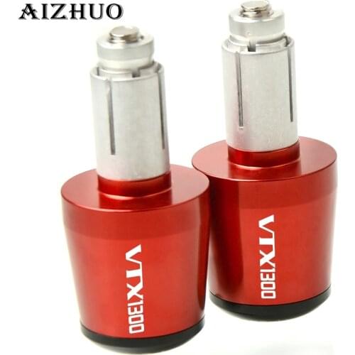 Motorcycle Accessories Handlebar Grips Hand Bar End 7/8"22mm Hand Cap for honda VTX1300 VTX 1300 2003-2008 2004 2005 2006 2007