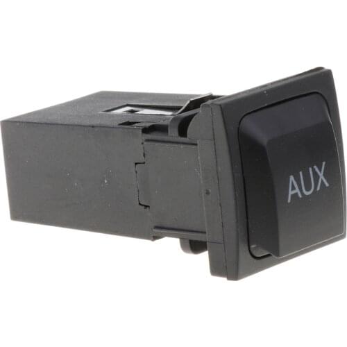 Car Radio AUX Switch Button Comaptible for Volkswagen Bora Durable, Stable, High Sensitivity