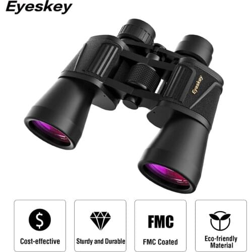 Eyeskey 10x50 Binoculars telescope Camping Hunting Scopes Binoculars Telescope Bak4 Prism Optics