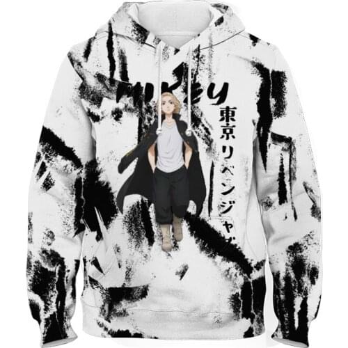 Children Tokyo Revengers 3D Print Hoodies for Girls Boys Cartoon Anime Sweatshirts Autumn Kids Pullover Tops Sudadera Streetwear