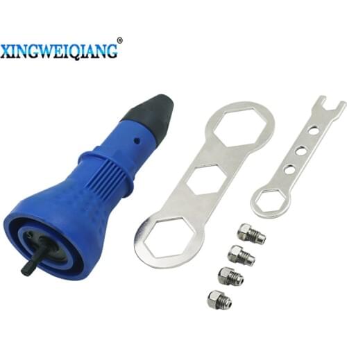 Electric Rivet Nut Gun Riveting Tool Cordless Riveting Drill Adaptor Insert Nut Tool Rivets Drill Adapter Power Tool Sets