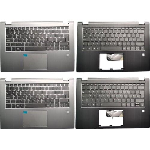 New Laptop UK Keyboard With Palmrest Upper Cover Case For Lenovo YOGA 530-14 530-14IKB 530-14ARR UK Layout