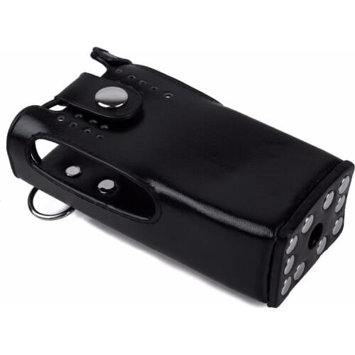 Leather Carrying Case with Belt Clip & Strap for Motorola GP328 GP340/HT750/HT1250 EP450 walkie talkie for Motorola GP328 cases