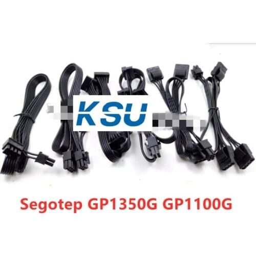 ATX 24pin / PCI-E Dual 8pin(6+2) / SATA 15pin / IDE 4pin modular Power supply cable for Segotep GP1350G GP1100G 1250W 950 1100