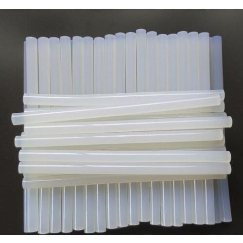 50pcs Transparent Hot Melt Glue Sticks 11*200mm Strong Visco Home DIY Tools for Electric Glue Gun Craft Album Repair Tools