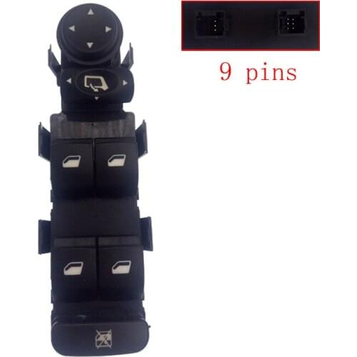 6554.HA 6554 HA 6554HA For Peugeot Auto Car Front Left Maste rPower Window Switch For Citroen C4 2004-2010 6554GZ 6554 GZ 6554GZ