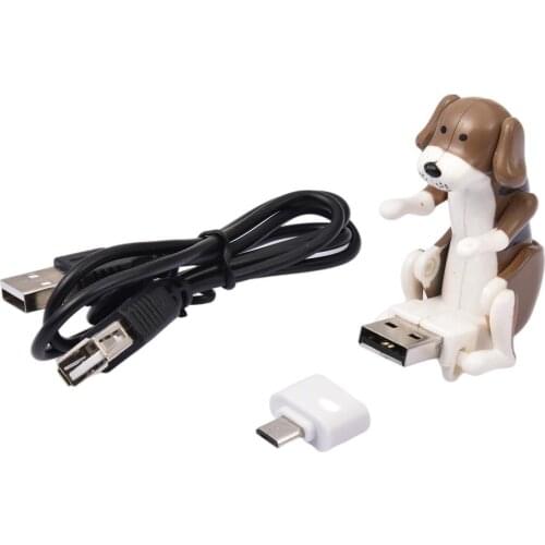 16G 32G 64G U Disk Movable Puppy Shape High-Quality Metal Flash Drive Memory Stick ABS Portable USB Rogue Dog U Disk