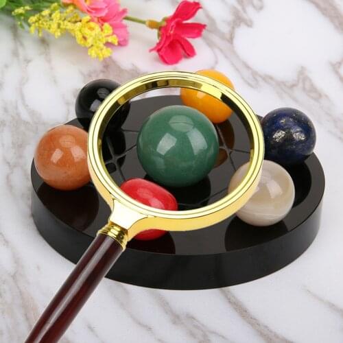 Large Magnifying Glass Magnifier Lens Reading Map Jewelry Loupe 10X