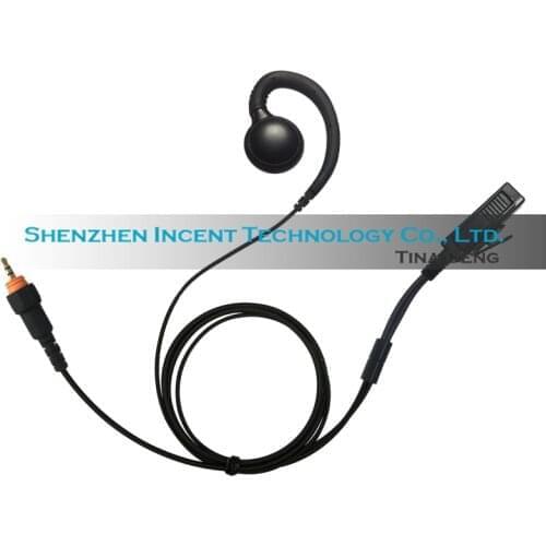 VOIONAIR 10pcs/lot New Style C Shape Ear Hook Earpiece Earphone Headset PTT for Motorola CLP1010 CLP1040 CLP1060 CLP446 CL108