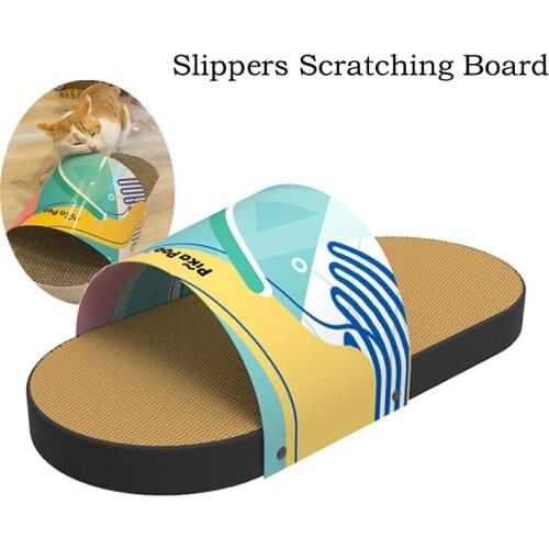 High-quality Corrugated Slippers, Cat Scratcher, Cat Litter, Straight-Shaped Claw Grinder, Cat Toy, Cat Claw Grinder