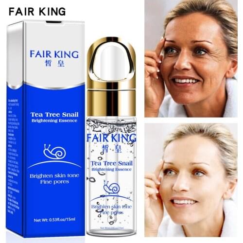 FAIR KING Snail Essence Hyaluronic Acid Serum Moisturizing Whitening Lifting Firming Essence Anti-Aging Face Skin Care