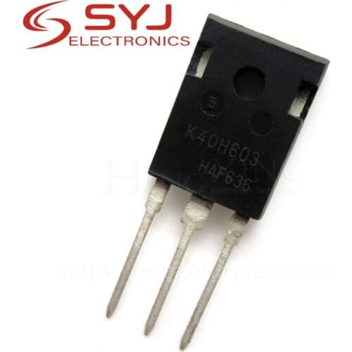 10pcs/lot IKW40N60H3 K40H603 TO-247 IKW40N60 In Stock