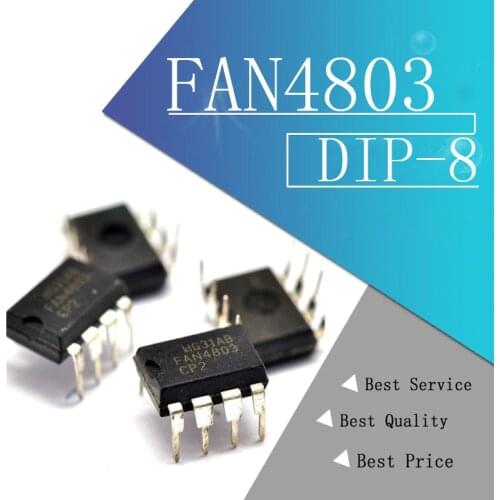 5PCS FAN4803 FAN4803CP1 ML4803 DIP-8 Controller chip IC