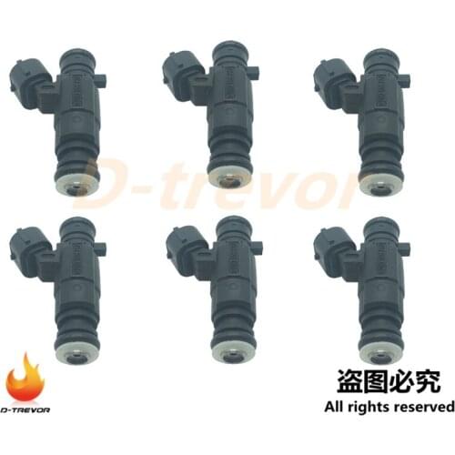 6PCS OEM 0280156237 Fuel Injector Nozzle for 1990-2015 Volkswagen SANTANA 3000 passat B5 2.0L L4 0280156238