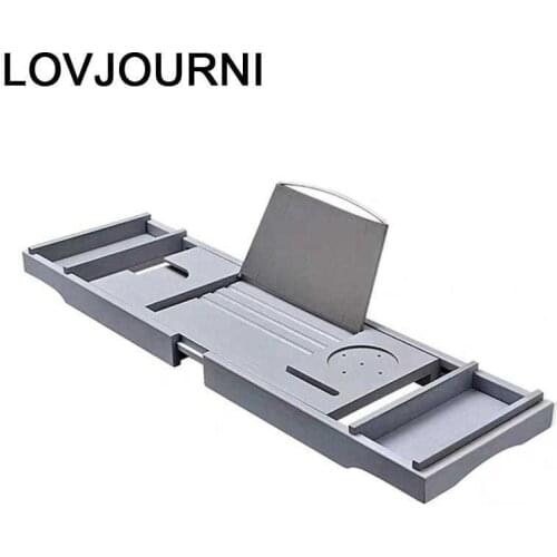 Douche Rek Accessoires for a Book Shower Shelf Wine Tub De Bain Plateau Tablette Baignoire Accessories Tray Bathtub Bath Rack