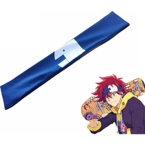 Anime SK8 the Infinity Reki Kyan Cosplay Headband Props Dark Blue Headwear SK Eight Party Role Play Accessories For Men Women