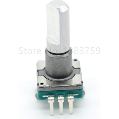 Car navigation CD volume encoder EC11E09244BS with switch 18 positioning 9 pulse shaft length 20MM