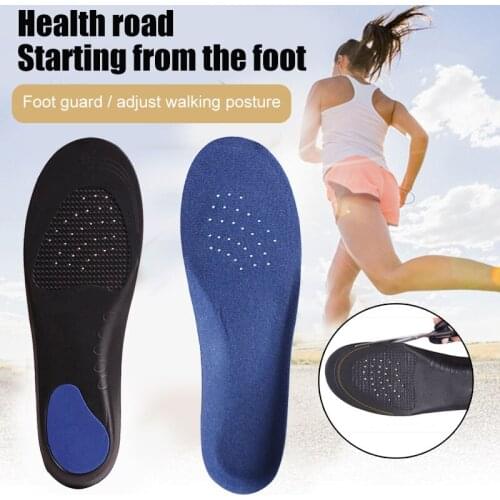 Men Women Flat Foot Correction Insoles Health Sole Pad Feet Care Insoles Shoes Arch Support Cushion Health Massage TK-ing