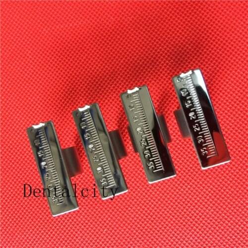 Best 4pcs Scale Endodontic Measure Dental Endo Finger Ruler
