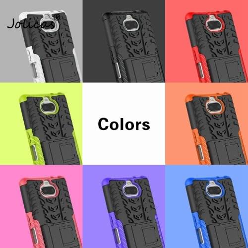 Hybrid Armor Cases For SONY Xperia 10 Global 2019 I3113 64GB Cases TPU Silicone Heavy Duty Covers For Sony Xperia10 Full Housing
