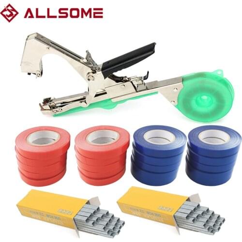 Garden Tools Plant Tying Tapetool Tapener Machine Branch Hand Tying Machine Tapetool Tapener Packing Vegetable Stem Strapping
