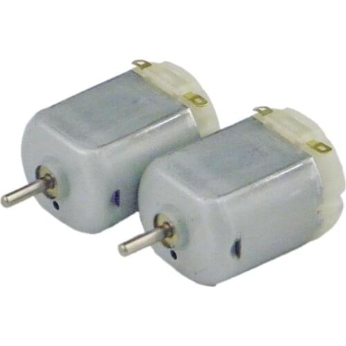 Lot of 2 Small DC 130 Motor 3-6 V for Model,Fan,Remote Control Devices 8000RPM
