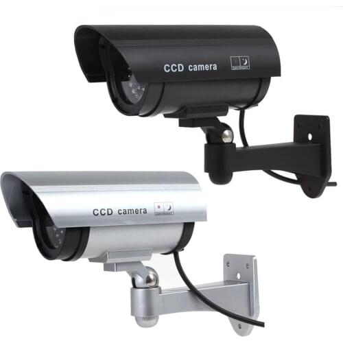 OwlCat Waterproof/Outdoor Dummy Security Camera Fake Camera/Bullet Emulational Camera Cctv Camera Home Surveillance LED/Flash