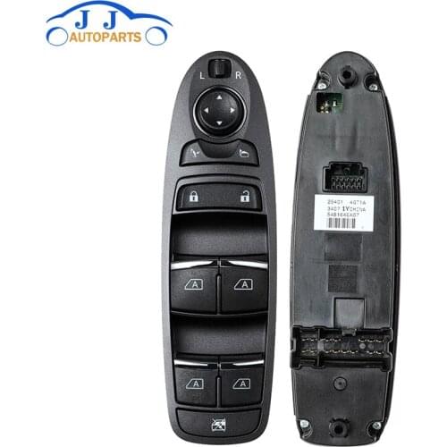 NEW 12+15 Pins Window Master Control Switch Button For Nissan Infiniti With Folding 25401-4GT1A 254014GT1A High Quality