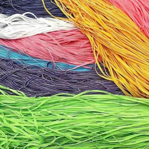 New Fungus Crimping Binding Lace 4MM 5YARDS Polyester Woven Jacquard Ribbon and Clothes Bag DIY Sewing Accessories Decoration