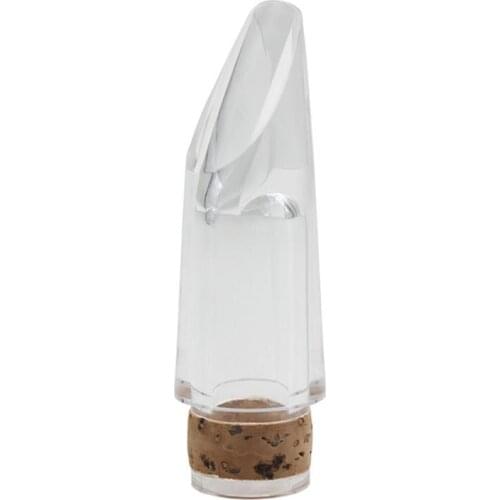 Durable Transparent Bb Clarinet Mouthpiece Acrylic Material Bolwtorch Woodwind Instruments Parts with Cork