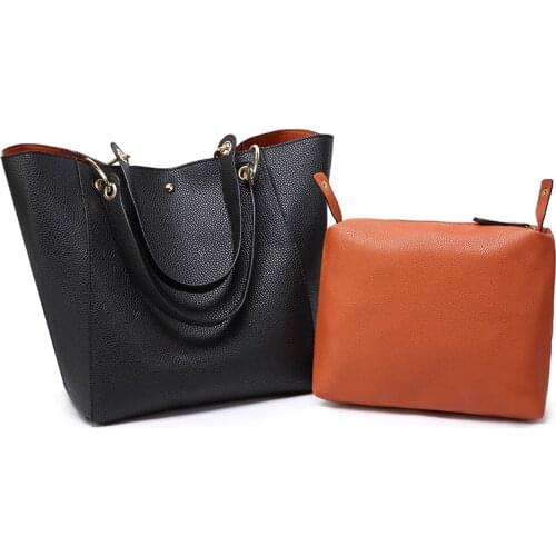 Luxury Leather Shoulder Bags for women 2021 Big Capacity Top-handle Totes Crossbody women Bag Large Purses and Handbags bolsa
