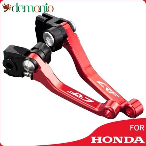 Brake Clutch Lever Dirt Pit Bike Brake Clutch Levers Grips For HONDA CRF150F/230F 2003-2017 CRF250F CRF 150F 230F 250F 150 230 F