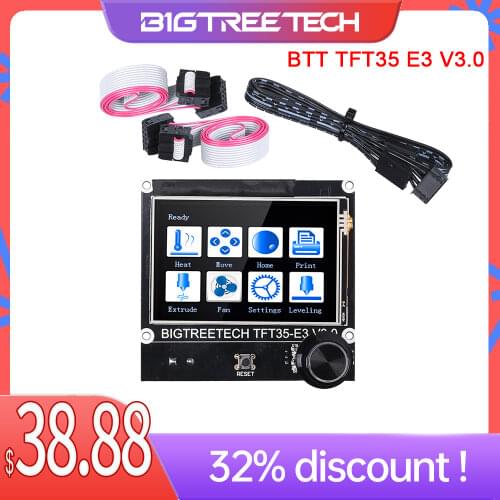 BIGTREETECH BTT TFT35 E3 V3.0 Touch Screen Support WIFI 12864LCD Display For SKR MINI E3 V2 Ender3 Upgrade CR10 3D Printer Parts