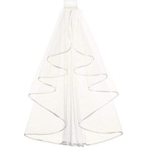 Special Offer Two Layers Wedding Veil Fashion Wedding Dress Accessories With Comb