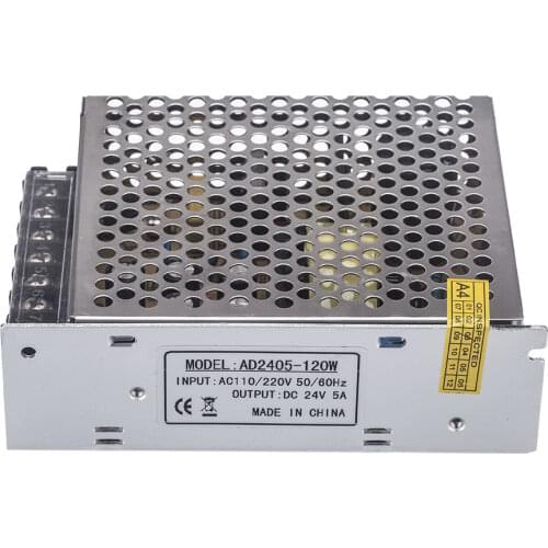 AC 100V~240V to DC 5V 20A 100W Voltage Transformer Switch Power Supply for Led Strip Drop shipping