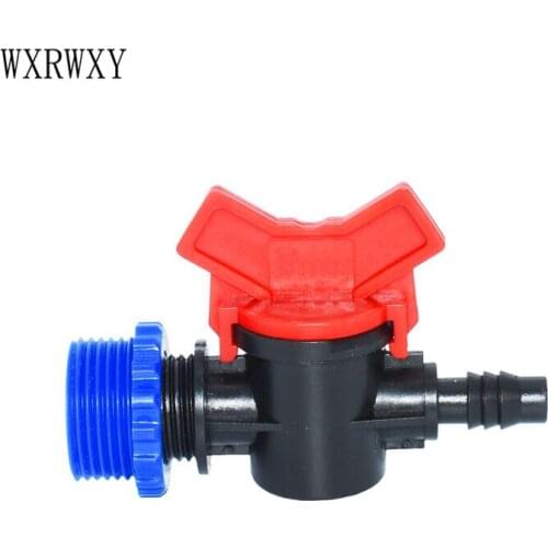 Wxrwxy Irrigation valve 1/2 male 3/4 to 3/8 hose Waterstop valve Garden tap cranes 8/11 hose the faucet adapter 20pcs