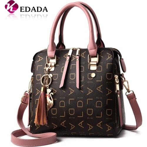 2021Kedada Famous Brand Women Handbags Luxury Crossbody For Woman Fashion Design Purses Totes Soft PU Leather Shoulder Bag